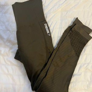 Green Gymshark Energy Seamless Leggings